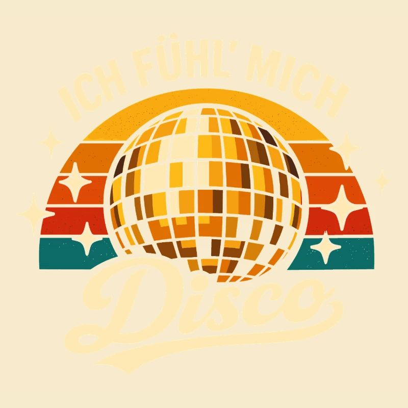 Disco Retro Party 70er Geschenk