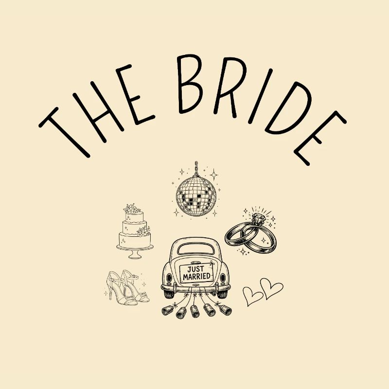 Wedding -The Bride - Clip Art