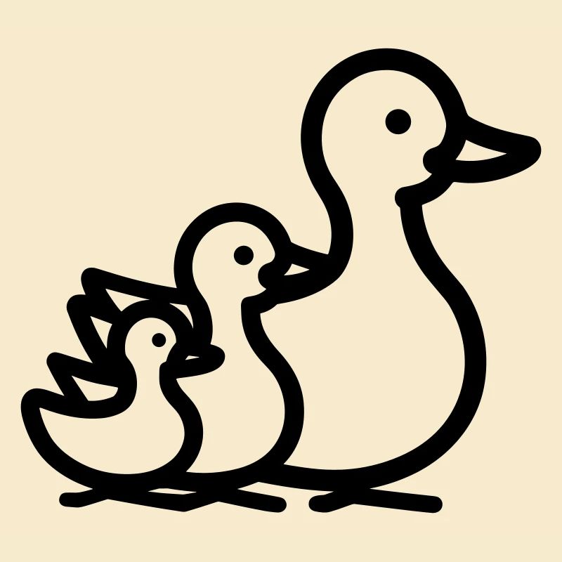 famille canard