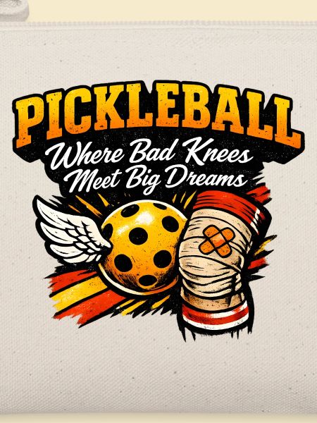 Pickleball Große Träume, Knie Power