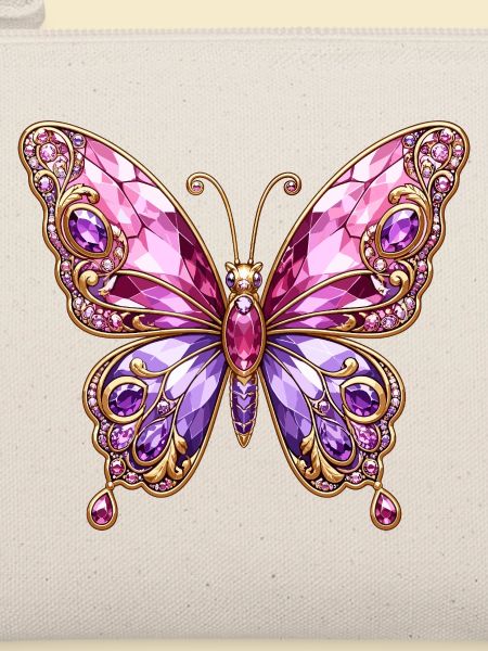 Juwelen-Schmetterling Rosa-Glanz