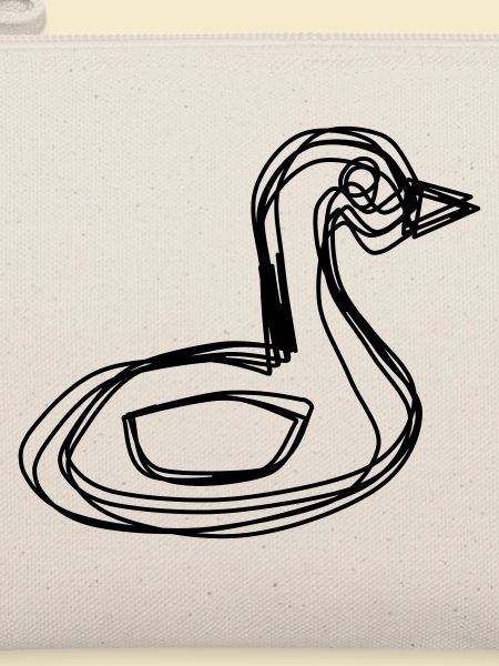 Schwan handgezeichnet