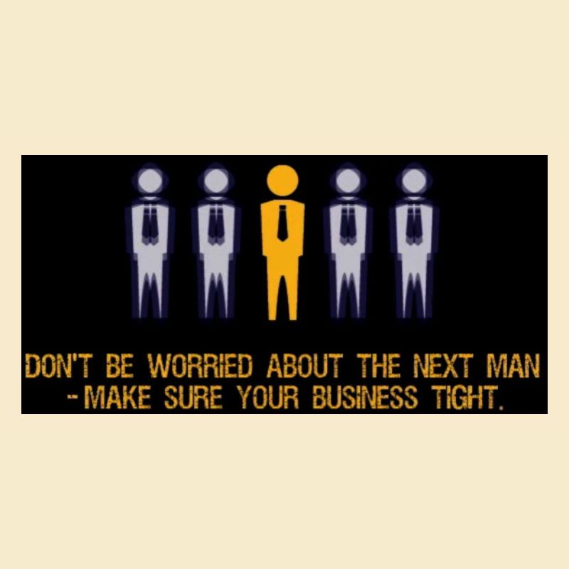 Don‘t worry, just hustle