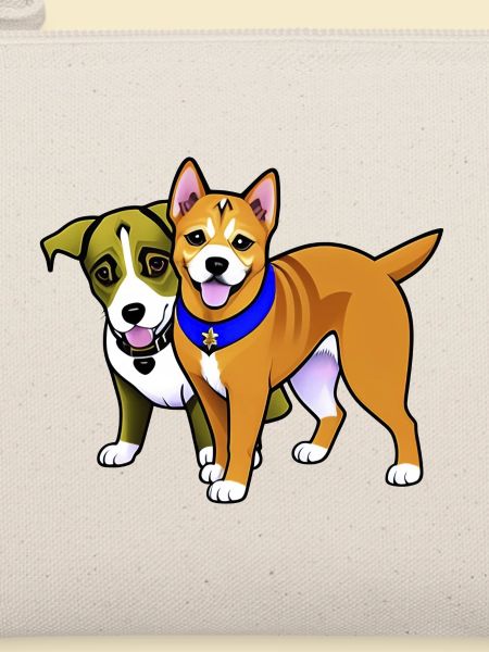 Zwei niedliche Hunde