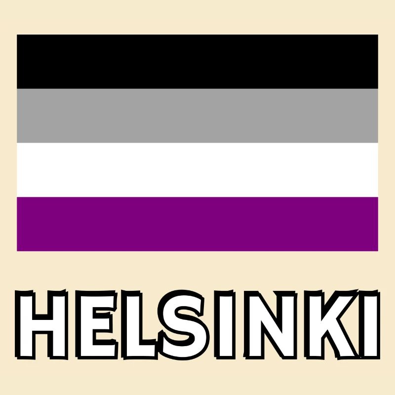 Asexualité Pride Drapeau Helsinki