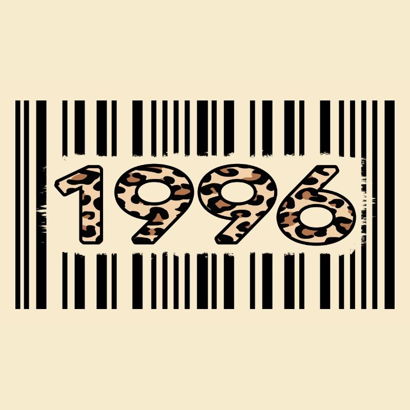 1996 Anniversaire 26 ans anniversaire Barcode Leopard