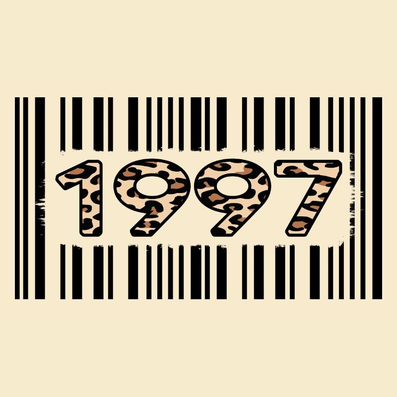 1997 Anniversaire 25 ans anniversaire Barcode Leopard
