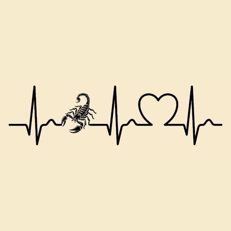 Scorpion - Dard empoisonné - Pouls - Courbe cardiaque - ECG