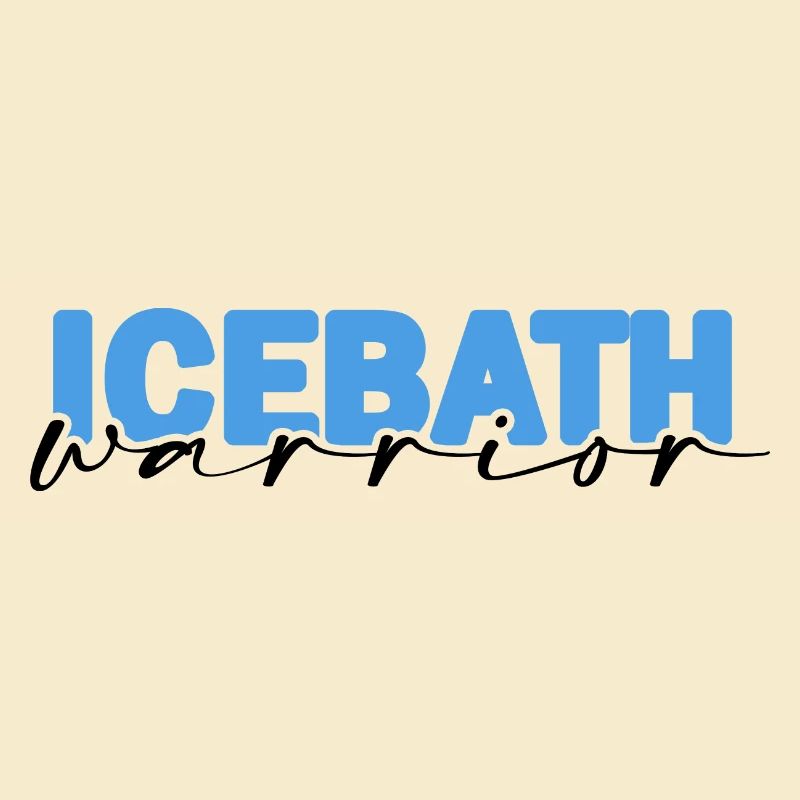Ice bath winter swimming "icebath warrior"