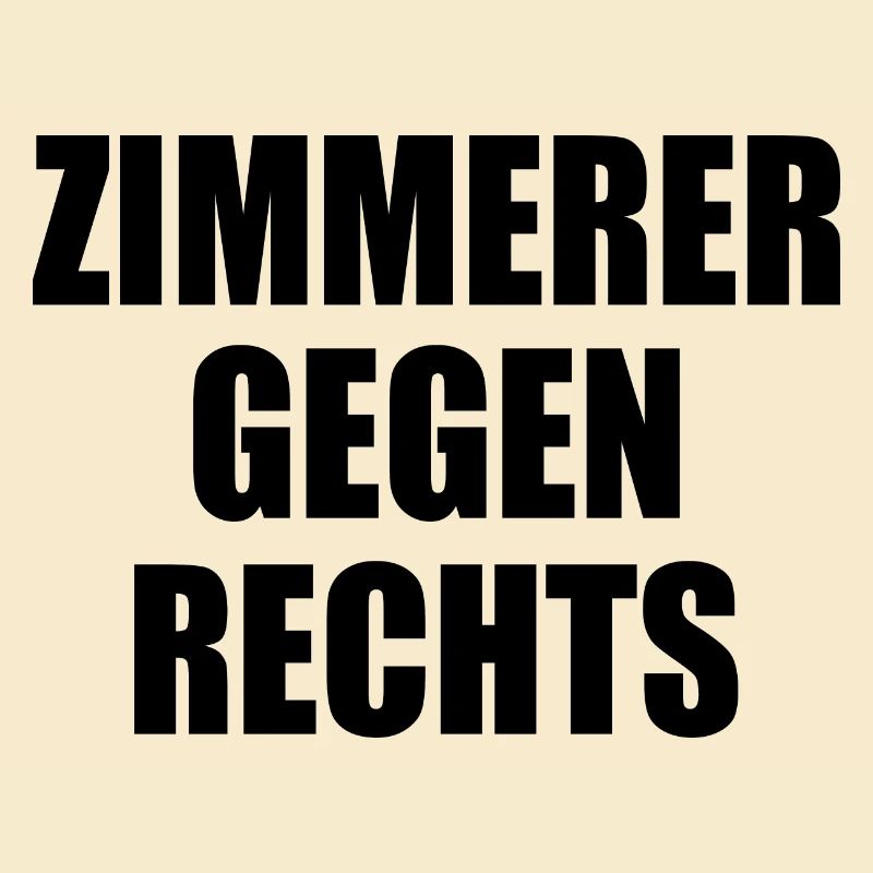 Zimmerer gegen rechts