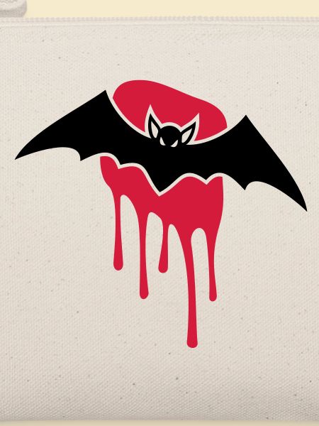 Fledermaus Blutfleck
