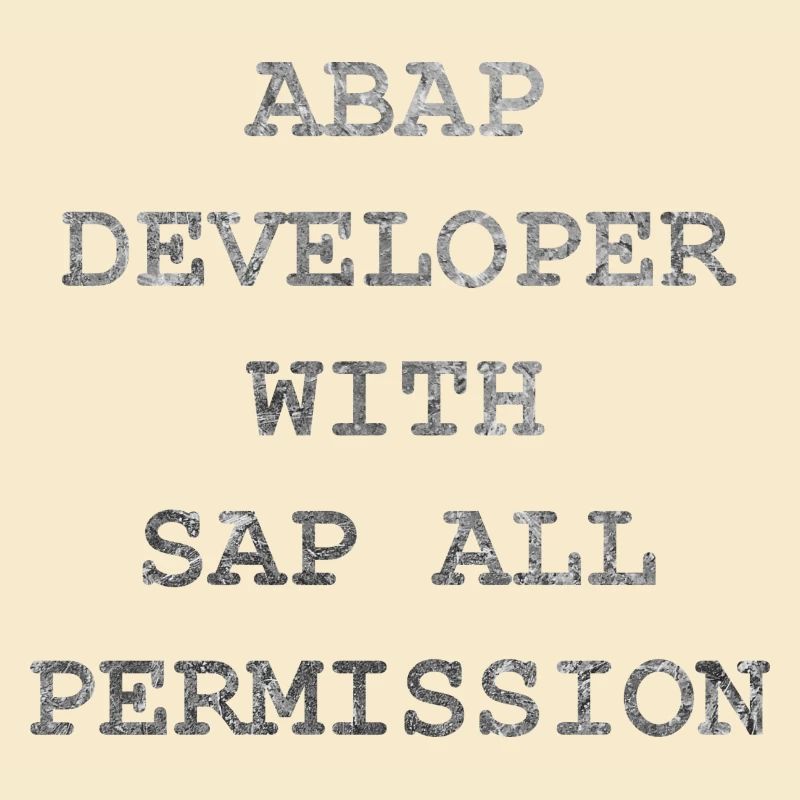 ABAP SAP Developer! Geschenkidee