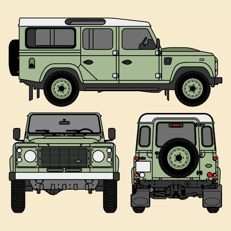 Defender 110 - Sides