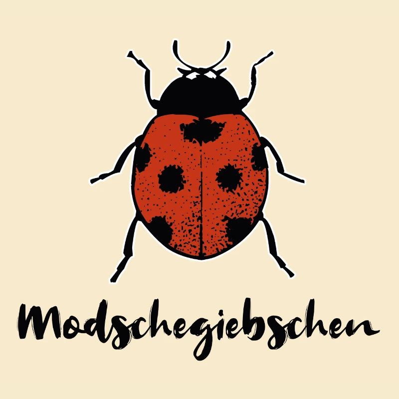 Modschegiebchen Marienkäfer Sächsisch Geschenk