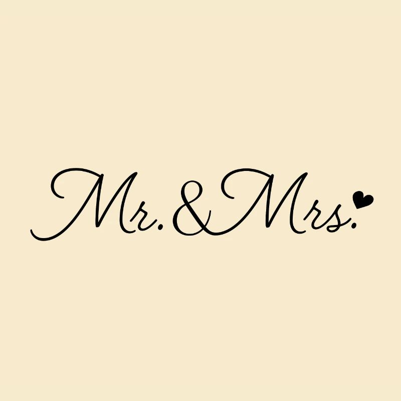 Mr. & Mrs.