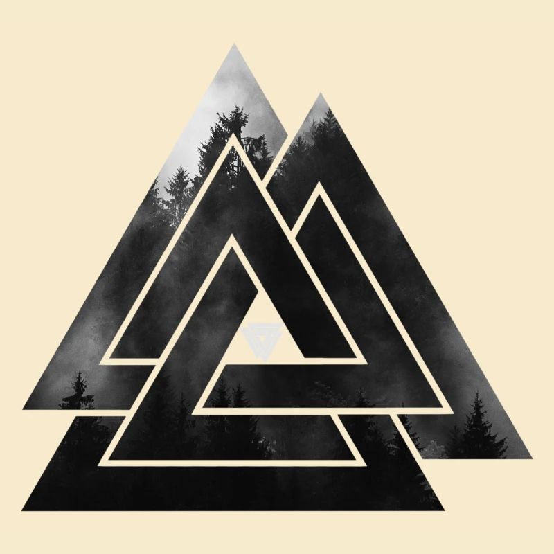 Valknut Wikinger Symbol