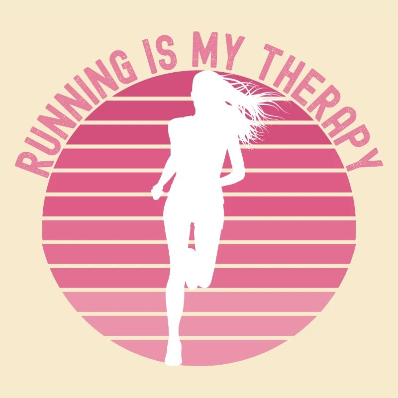Running Is My Therapy Design