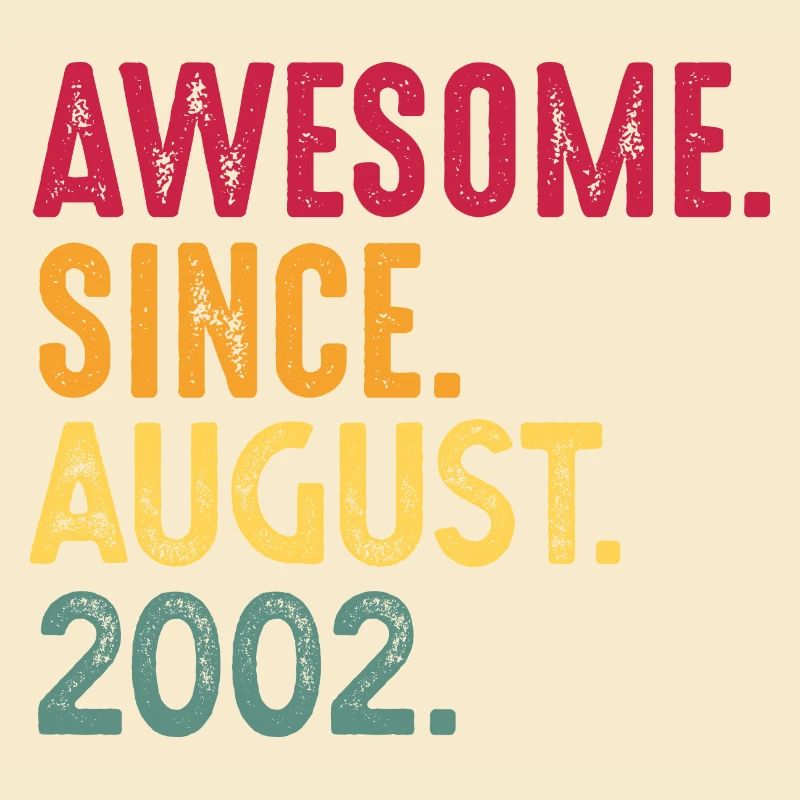 August 2002 - 20th birthday gift. Awesome.