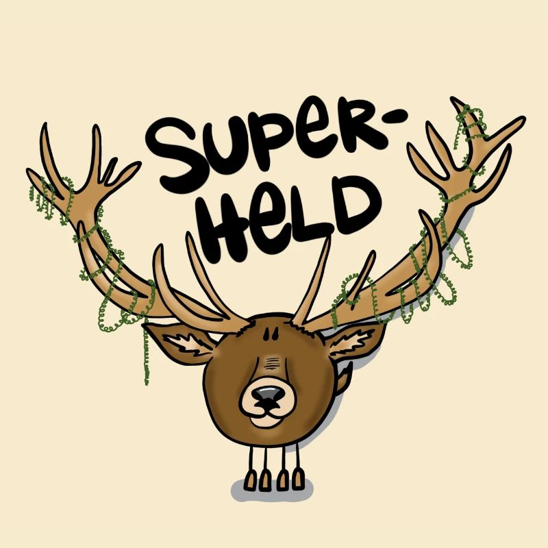 Hirsch Superheld