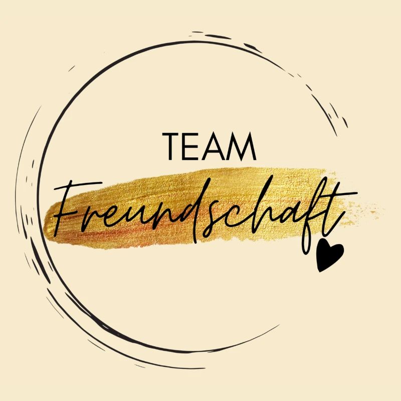 Team Freundschaft - positives Denken - Affirmation