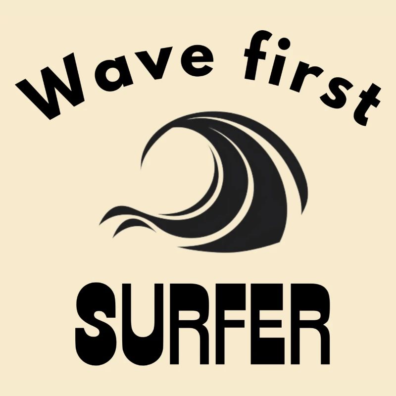 Wave First - Surfer - Zeig deine Surfleidenschaft