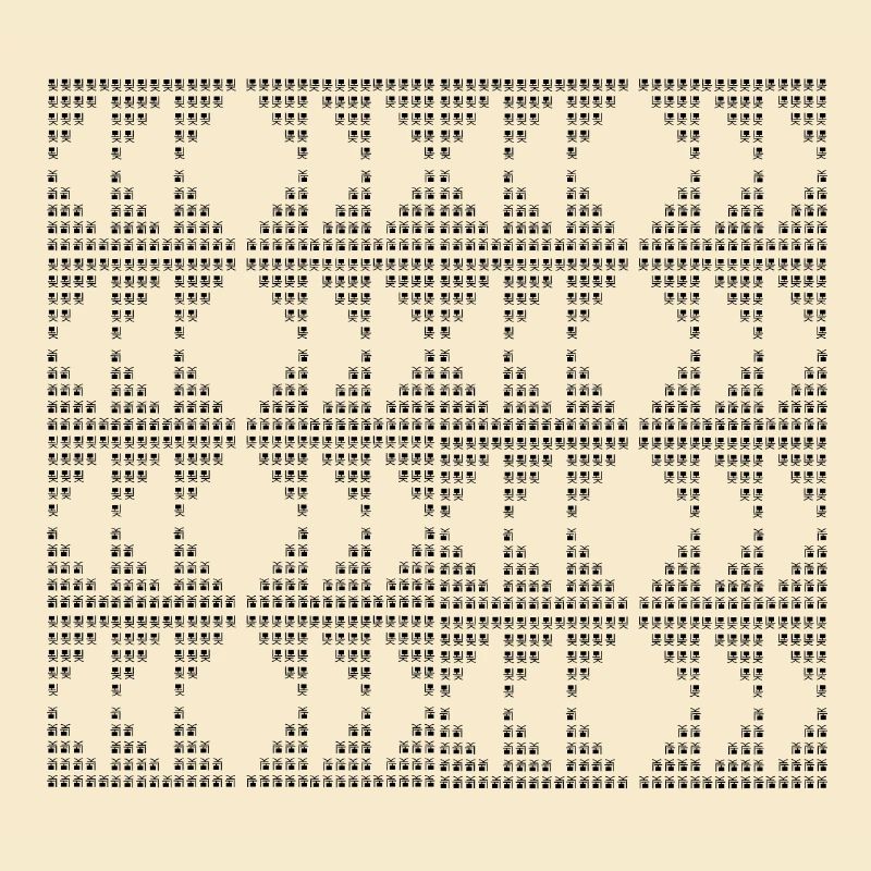 Unique D-pattern