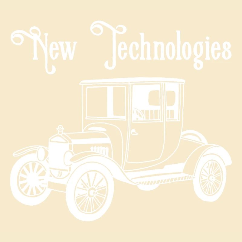 Weißes altes Oldtimer-Auto