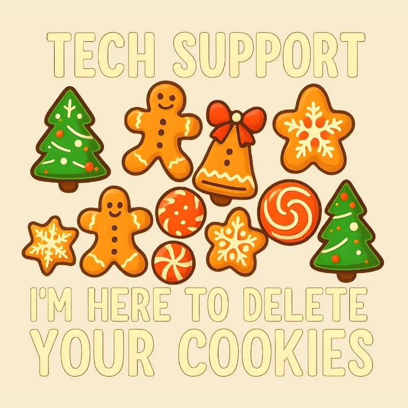 Technischer Support Cookie Weihnachten Meme