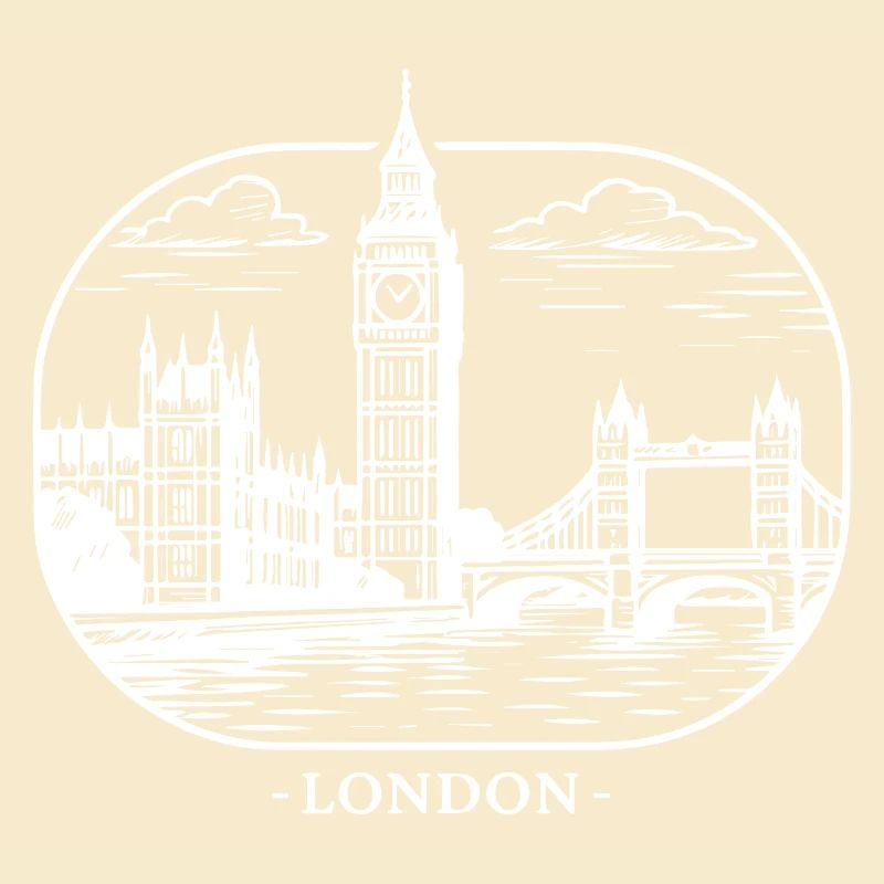 London Stadtsilhouette