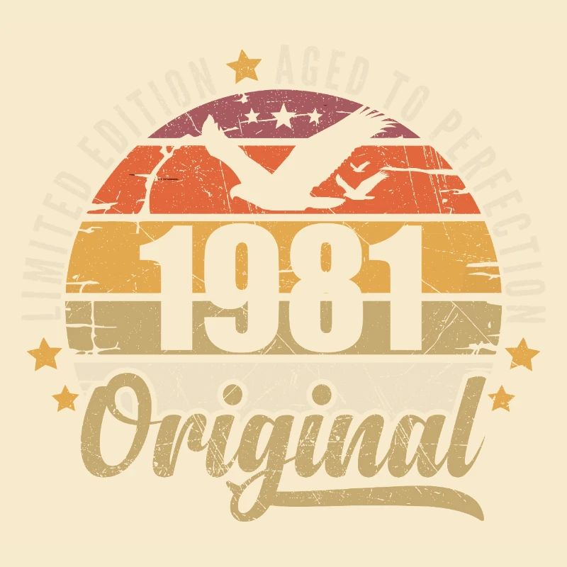 1981 Birthday Gift 1981 Original 1981