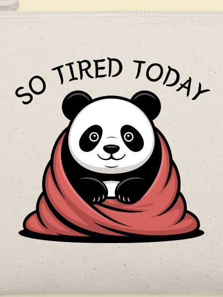 Panda Kuscheltraum unter Decke