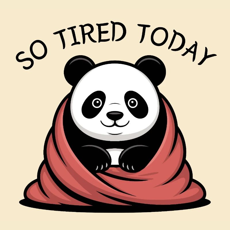 Panda Kuscheltraum unter Decke