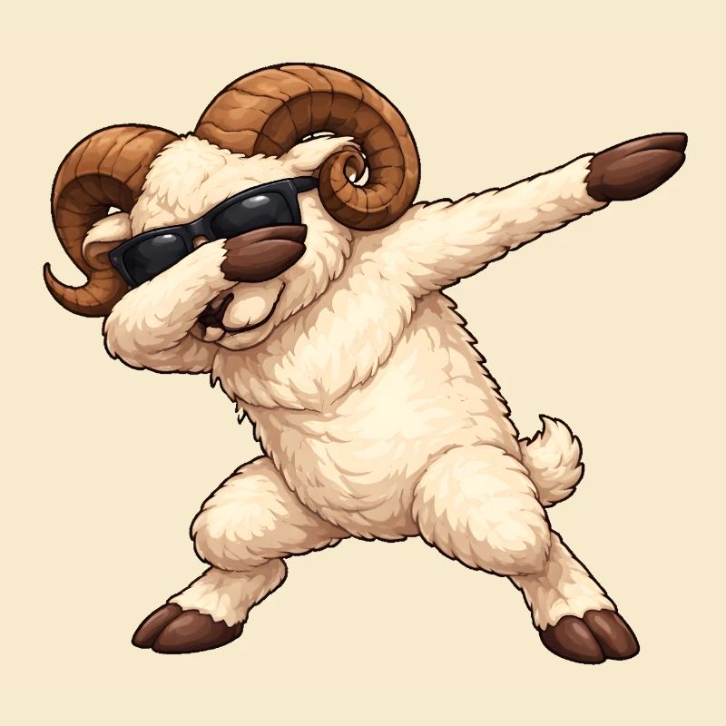 Dabbing Widder