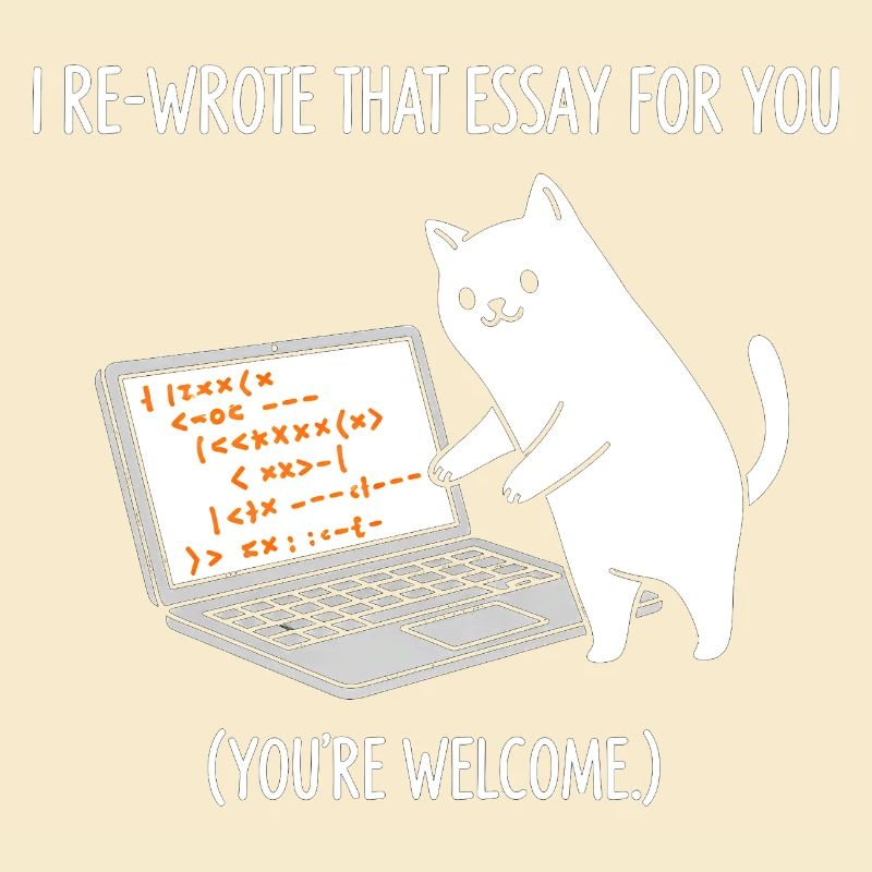 Code cat explains tasks