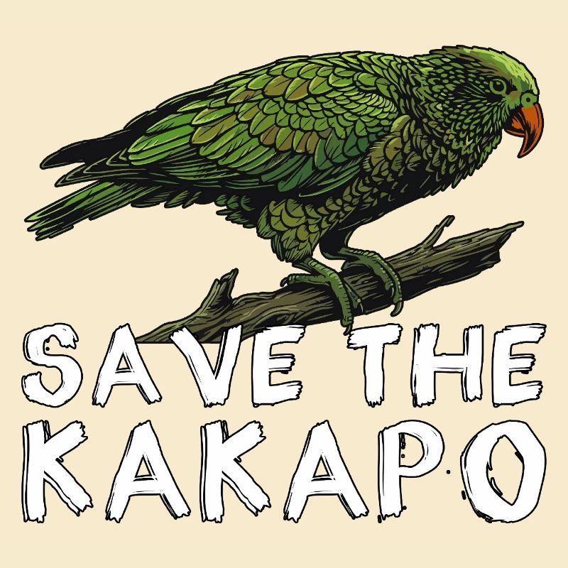 Rettet den Kakapo Neuseeland