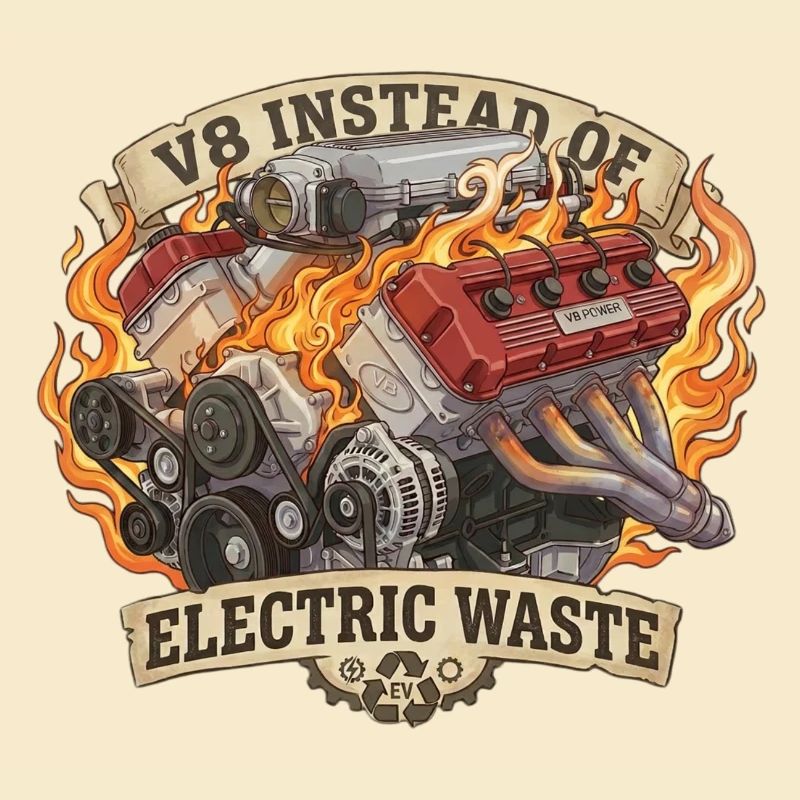 V8 Statt EV – Electric Waste