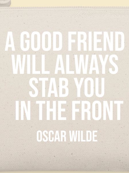 Oscar Wilde Freundschaftszitat
