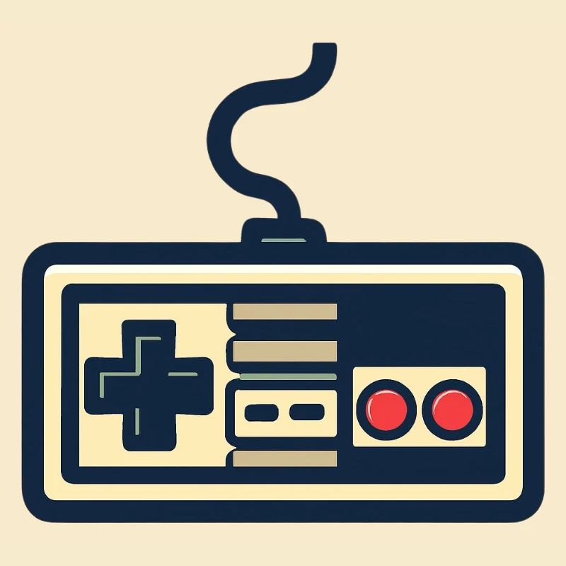 Retro game controller design