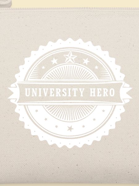 University Hero - Abzeichen, Design
