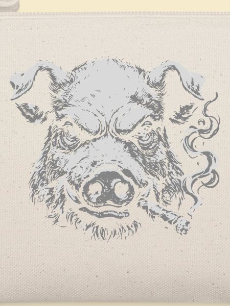 Schwein rauchende Zigarre