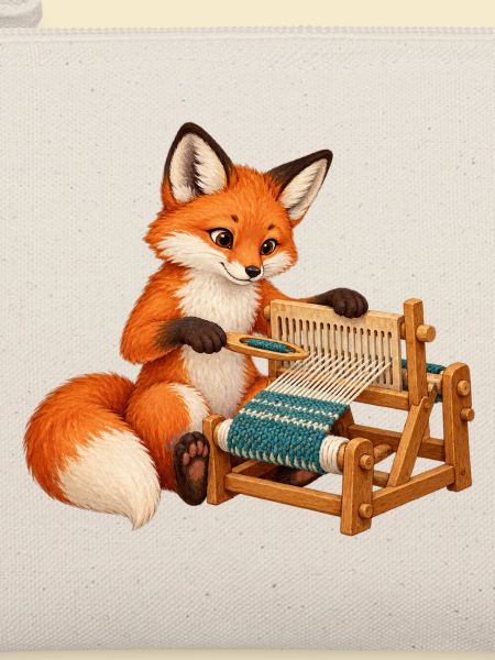 Fuchs webt am Gatterkamm