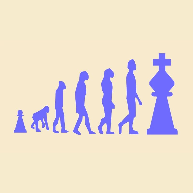 Chess Evolution Schach Lustig