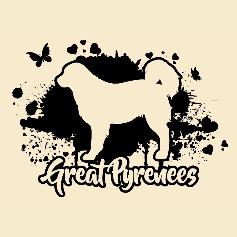 Great Pyrenees Hunde Hunderasse Wilsigns
