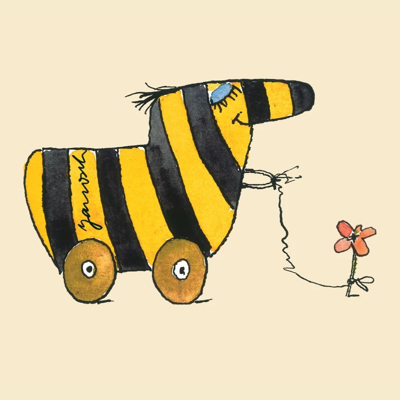 Janoschs Tigerente mit Blume