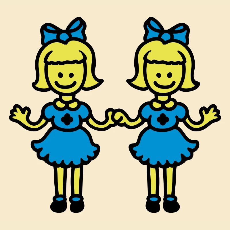 Twin sisters