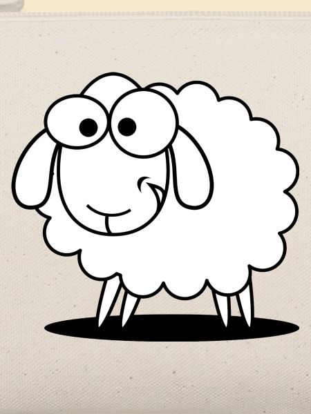Witziges Schaf