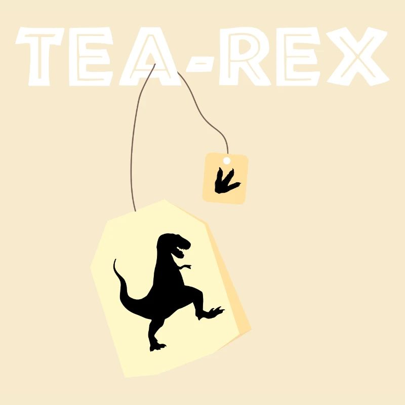 Tea Rex - Tee Rex / Geschenk Idee