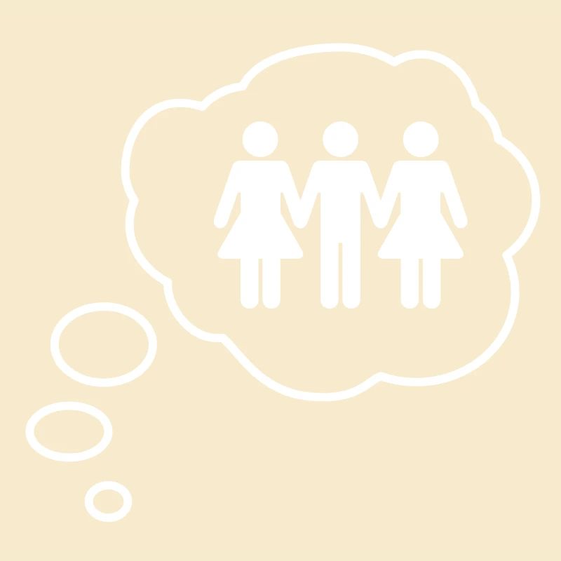 Threesome Thought Bubble