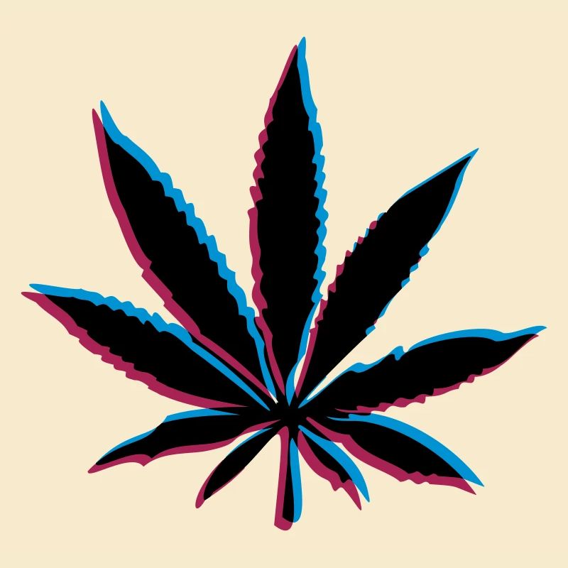Weed 3D Effekt