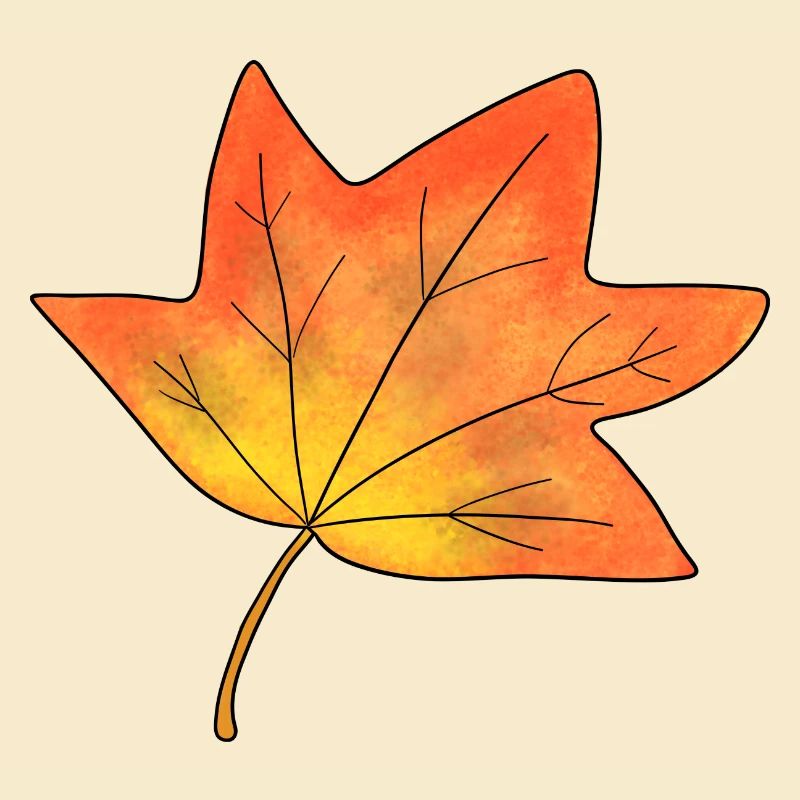Feuille d’automne feuille d’érable